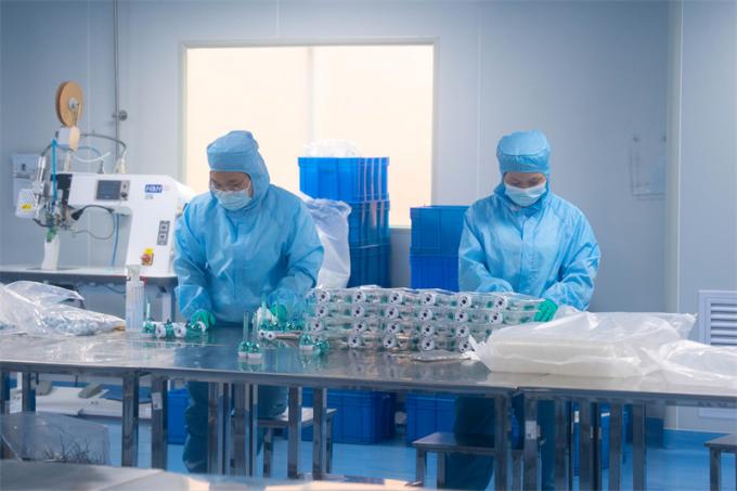 เครื่องมือผ่าตัด Trocar ผ่านกล้องแบบใช้แล้วทิ้งแบบใช้ครั้งเดียว Hasson Type 5