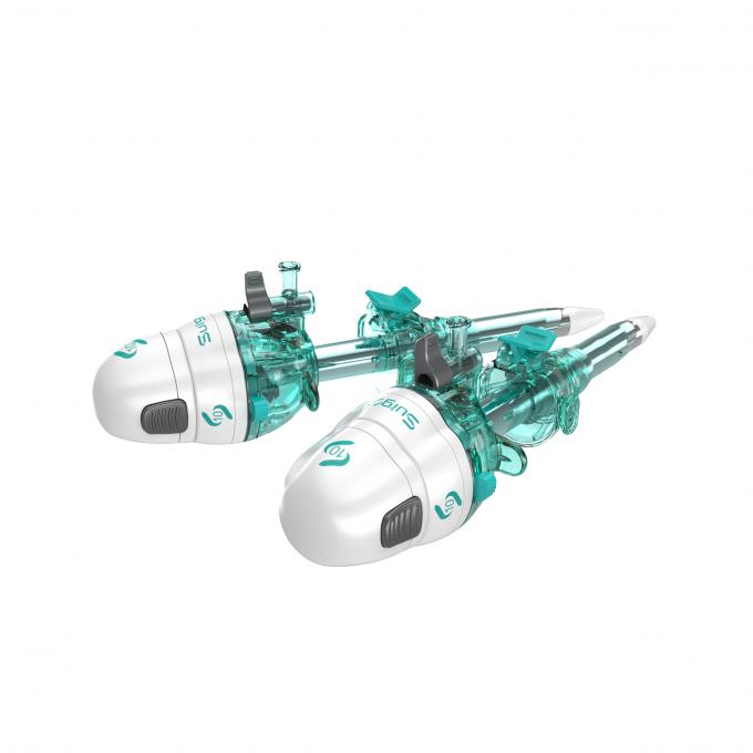 Hasson ท่อเหล็ก Trocar Blunt Obturator ที่ใช้แล้วทิ้งด้วยการเย็บตรึง 3