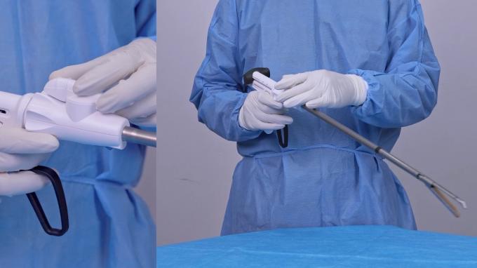 ข่าว บริษัท ล่าสุดเกี่ยวกับ คำแนะนำสำหรับการใช้งาน | เครื่องเย็บกระดาษ Endo Cutter แบบใช้แล้วทิ้ง | ศจ 6