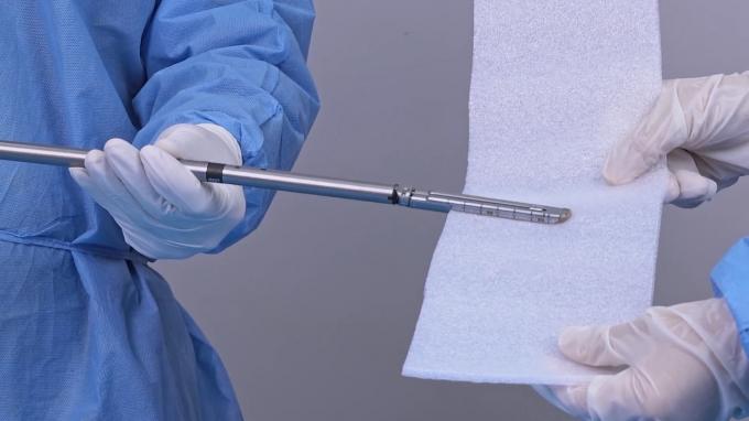 ข่าว บริษัท ล่าสุดเกี่ยวกับ คำแนะนำสำหรับการใช้งาน | เครื่องเย็บกระดาษ Endo Cutter แบบใช้แล้วทิ้ง | ศจ 8