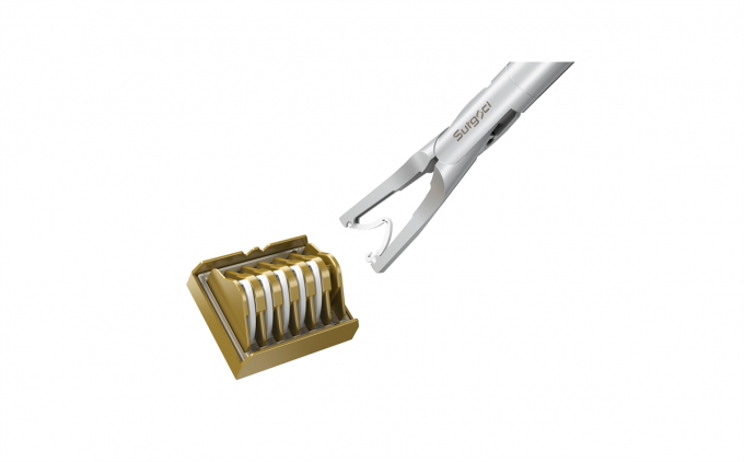 คลิป Ligation บรรจุโพลิเมอร์ที่ผ่านการฆ่าเชื้อ คลิปหลอดเลือดผ่าตัดผ่านกล้อง 1