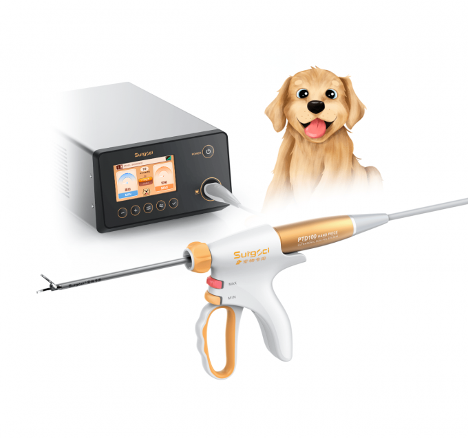 Laparoscope การผ่าตัด Ultrasonic Scalpel System Hemostasis สำหรับใช้ในสัตวแพทย์ 1