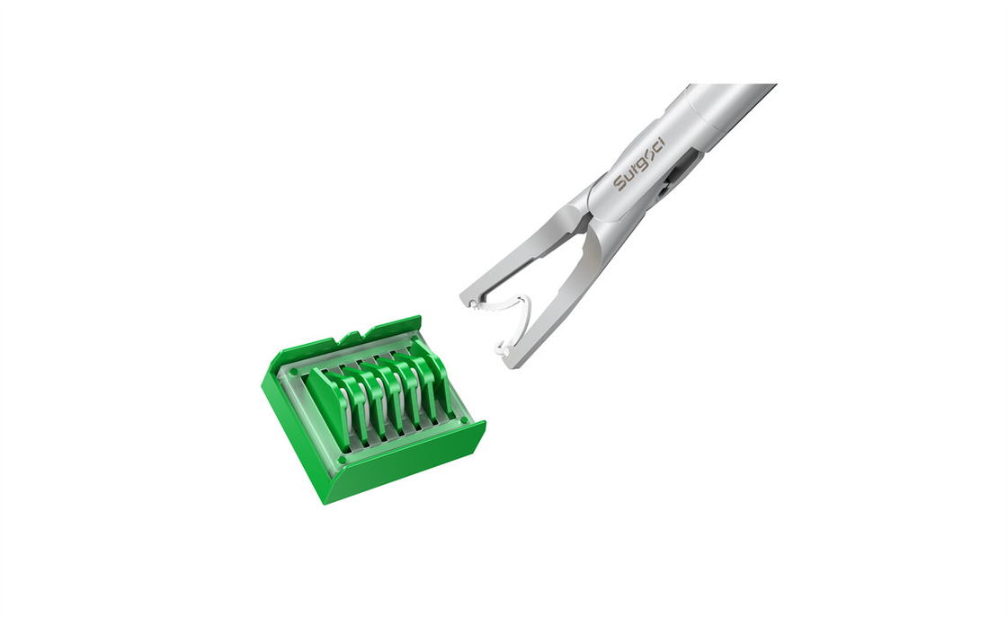 คลิปผ่านกล้อง Class II ที่ผ่านการรับรองจาก CE คลิปหนีบโพลิเมอร์ขนาด ML / L / XL