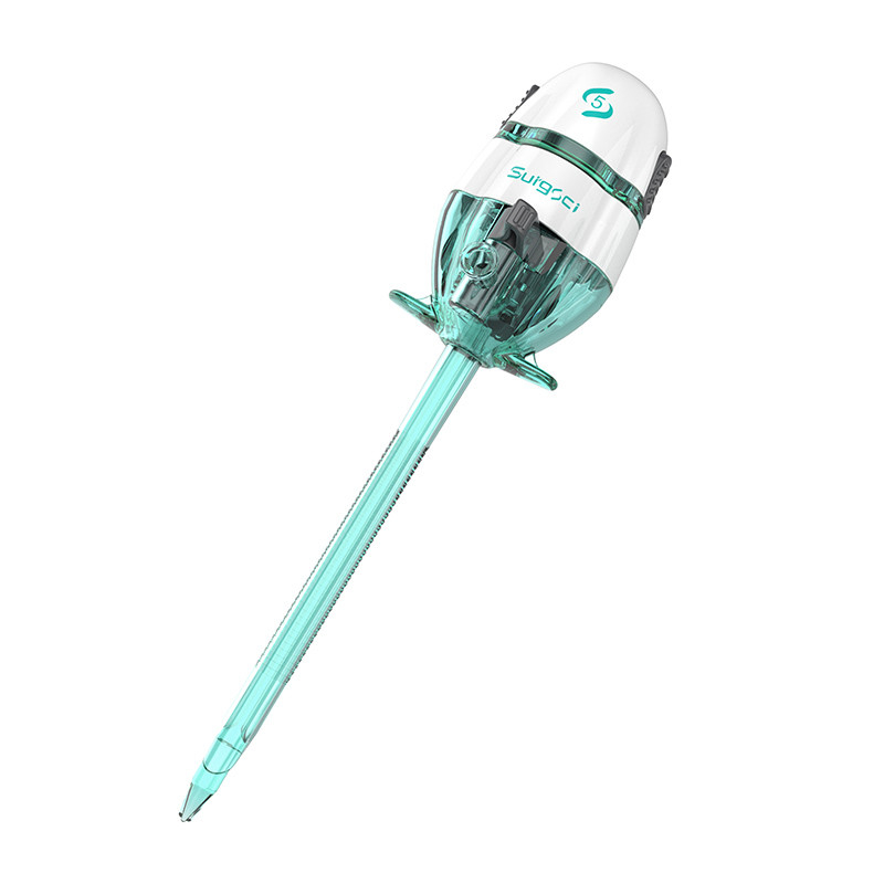 5 มิลลิเมตร Easypass ประเภท Sterile ไม่มีใบมีด Trocar ใช้ครั้งเดียวสําหรับการผ่าตัดหน้าอก