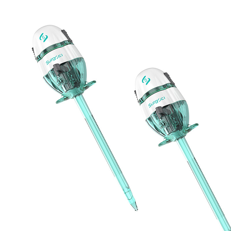 5 มิลลิเมตร Easypass ประเภท Sterile ไม่มีใบมีด Trocar ใช้ครั้งเดียวสําหรับการผ่าตัดหน้าอก